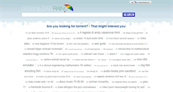 Desktop Screenshot of downloadrain.com